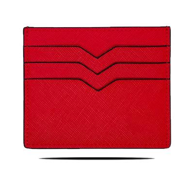 China Luxury Colorful Custom Logo PU Credit Card Holder Business Card Holder Leather Wallet Fashion Promotions Gift Slim Women for sale