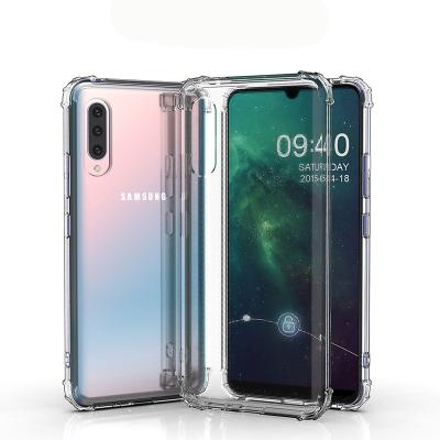 China Clear TPU Case For Samsung Galaxy A90 5G A70 A60 A50 A40 A30 A20 Soft Clear Cell Phone Cover Bumper Case Many Models Available for sale