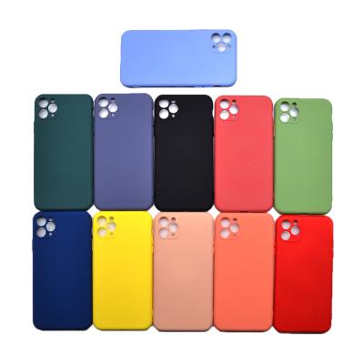 China Nano Smooth Soft Skin Feeling Silicon Oil TPU Cover Mobile Phone Case For iPhone 12 pro Max Many Model Available for sale