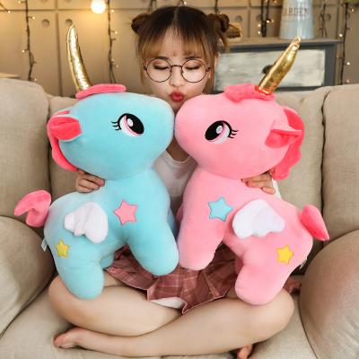 China Soft Stuffed Doll Product 10/20cm Unicorn Plush Toys For Kids Baby Pillow Doll Stuffed Animal Soothing Toys For Kids Girls Birthday Gifts for sale