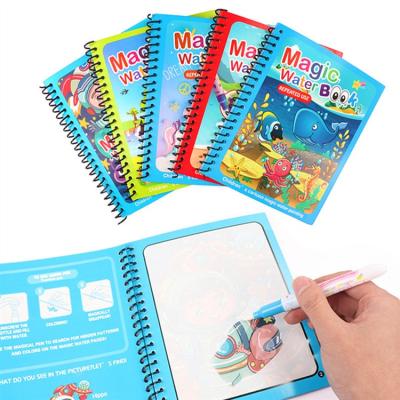 China Reusable Children's Toy Graffiti Pen by Gyh New Year's Gift Christmas Birthday Drawing Board Painting Water Drawing Book Coloring Book Water for sale