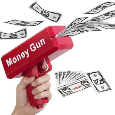 China Other Wholesale Hot Selling Spray Gun Creative Toy Money Banknote Amazon Party Decoration Gun Toys Spray Money Gun Cash for sale