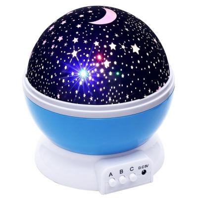 China Creative Novelty ABS Novelty Toys Birthday Toys LED Night Light USB Battery Projector Romantic Starry Night Light For Kids for sale