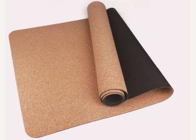 Chine tapis de yoga de bande de 1300G 660mm Cork Anti Slip Thick 6mm à vendre