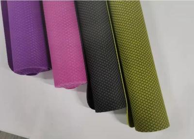 Chine Tapis environnementaux de 100% Dots Shape Rubber Gym Yoga, yoga Mat Anti Skid à vendre