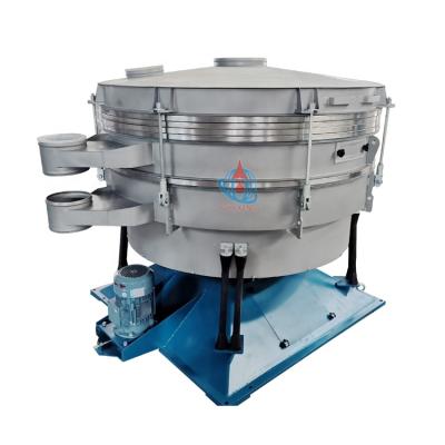 China Solid Ore And A Liquid Circular Platform Vibration Screen Separator Sieving Machine for sale