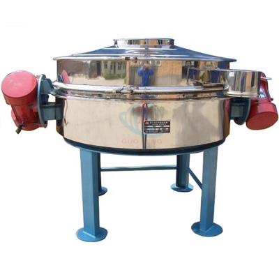 China Food Processing Discharge Direct Screen Rotary Vibrating Sieve For Flour for sale