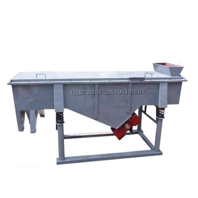 China High Screening Efficiency Large Capacity Linear Vibrating Sieve Machine / Linear Vibrating Screen for sale