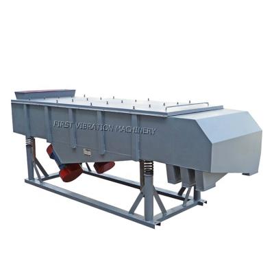 China High Screening Efficiency Large Capacity Linear Vibrating Sieve Machine / Linear Vibrating Screen for sale