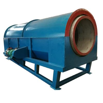 China Widely Used Carbon Steel Rotary Drum Screen / Sand Rotary Screen Separator For Screening for sale