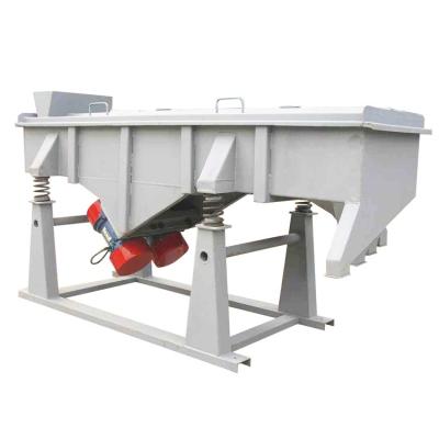 China Linear Medicine Vibrating Screen Sieve For Herb Powder Sesame Peanut Granule Sieving Machine for sale