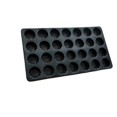 China Sustainable 24 Cups Mini Cupcakes Filters Silicon Bun Molds for sale