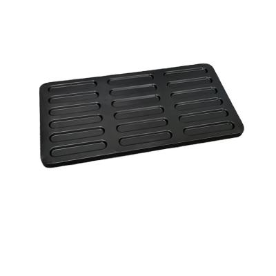 China Sustainable Professional Hot Dog Pan Bread Loaf Bun Baking Tray Hot Dog Baking Mold for sale