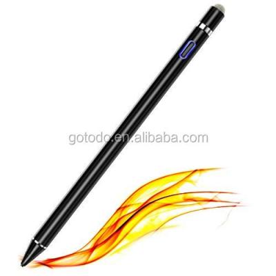 China Mobile Phone Stylus Pen High Precision Fine Touch Pen Head Painting USB Capacitive Touch Pen Android IOS Tablet for sale