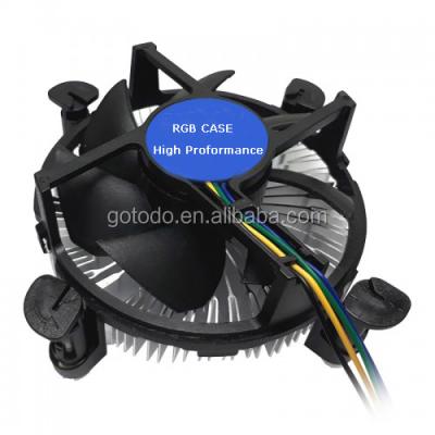 China 10th 3Pin 4Pin LED RGB Durable Intel Fan 120mm DC 12V Brushless PC Cooler For Computer Case for sale