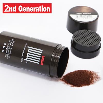 China FULLY 2nd Generation Alcohol Free Hair Loss Concealer Powder Best Hair Building Fibers for sale