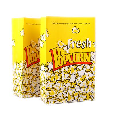 China Recyclable 2oz Popcorn Bags Food Grade Paper Bag for sale