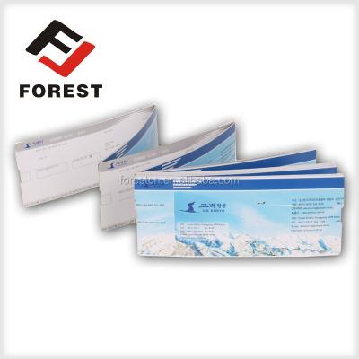 China High Quality Admission Ticket Boarding Check Useful Cheap Air Ticket for sale