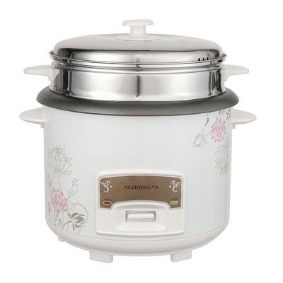 China Wholesale high quality rice cooker fashionable suppliers white rice cookers at low prices with flower printed /OEM rice cookers for restaurants/househol for sale