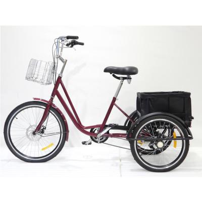 China 2021 Wholesale Modern High Quality Cheap Price Three Wheels Passenger Bike For Adult for sale