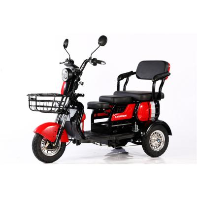 China Hot Sale Three Wheel Foam Cushion Passenger Low Speed ​​Adult Electric Tricycle With Battery for sale