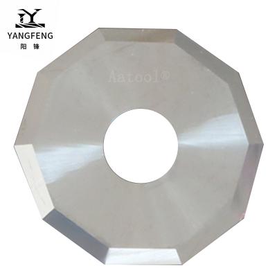 China CNC Process Z50 Z51 Z52 Tungsten Carbide Round Blade Slitter Rounding Blade Circular Knife For Cloth Paper for sale