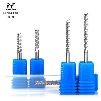 China CNC Process CNC Router Bit for Engraving Machine, Solid Steel Tungsten Carbide PCB Milling Cutter for sale