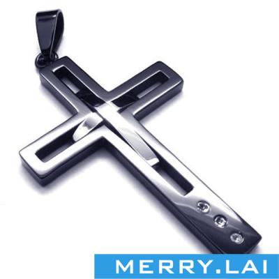 China stainless steel china supplier whosale jesus cross pendant,large pendant and pendant necklace,stainless steel pendant for sale