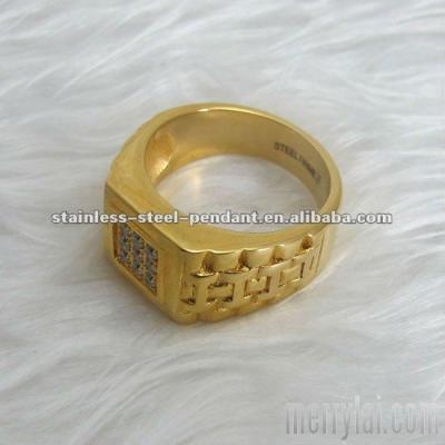 China 2012 Handcrafted Mens Designer Rings, Mens Ring, Gold Ring Designs For Men (ML-12-YO0901-004) for sale