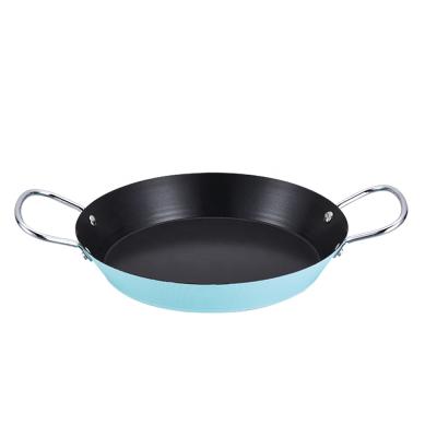 China Viable frying pan 1.2 tihckness round shape non-stick frying pans with high quality. for sale