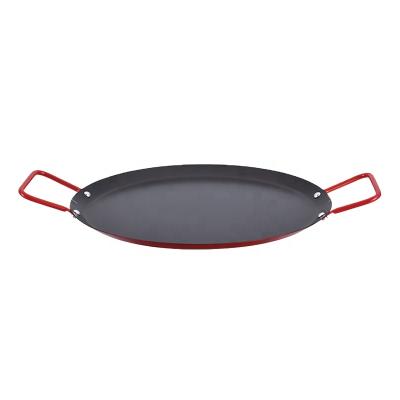 China Sustainable Carbon Steel Round Pan Cooking Pot Pan Non-Stick Crepe Pan for sale