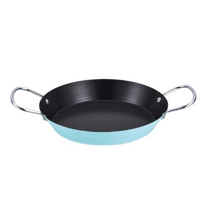 China Viable Hot Sale Multiple Format Selection High Quality Carbon Steel Paella Pan for sale