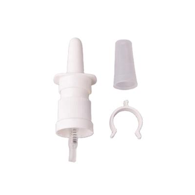 China Non Spill 18/415 Medical Nasal Spray Pump White With Tamper Evident for sale