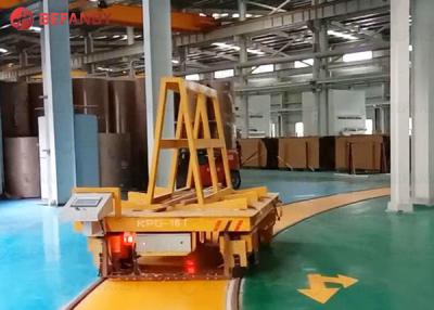 China Remote Q235 20m/Min 15 Ton Marble Rail Transfer Cart for sale