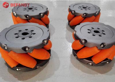 China Smart Robot Omnidirectional 300kg Load Mecanum Wheel 152 Mm Te koop