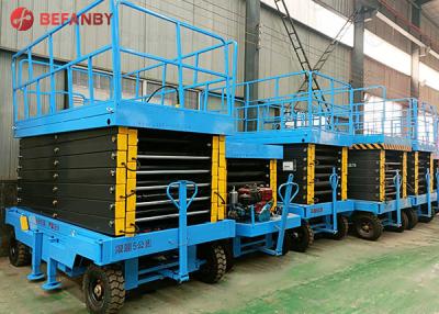 China 300 500 Kg Adjustable Traction Scissor Lift Platform for sale