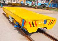 China 20t flat deck trailerfor container transportation on rails for sale