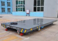 China Busbar Powered Motorised Trolleys Carts , No Pollution Rail Transfer Car for sale