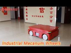 AGV Robot Industrial Mecanum Wheels Heavy Duty Omni Directional For Electric Forklift