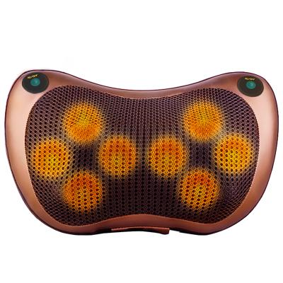 China 2020 Adjustable Smart Body Maijing Electric Shiatsu Shoulder and Neck Massager Private Label Massager Neck Pillow Back Kneading Heat for sale