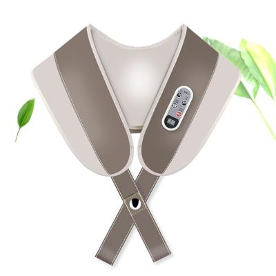 China New Body Neck And Shoulder Heated Massager Belt With Pad for sale