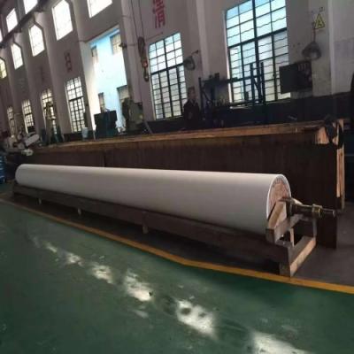 China Synthetic Rubber Coated Rollers Long Life Span 13000mm For Copper Foil Industry for sale