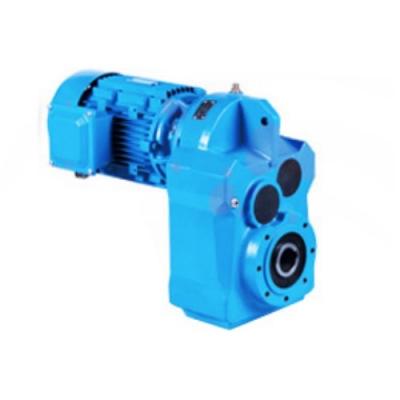 China Gordelconveyor Rechte hoek versnellingsbak reducers Parallel Shaft Helicale versnellingsbak reducer F-serie Te koop