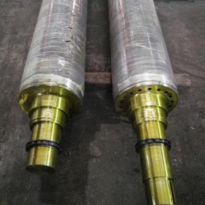 China Roller de metal corrugado de cromo duro resistente al desgaste con una vida útil más larga en venta