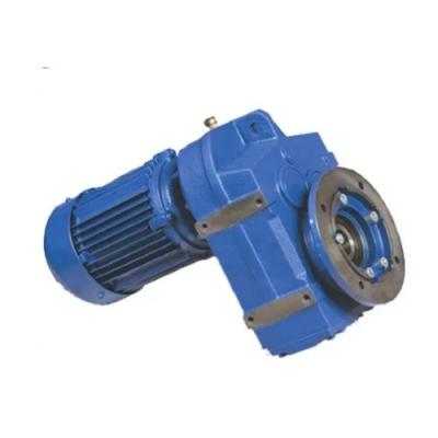 China F-serie Parallel Shaft Helical Gearmotor Gearbox met 5,5 kW motor Te koop