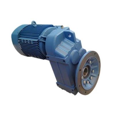 China FAF-serie Hollow Shaft Flange Mounted Parallel Shaft Helical Geared Motor Te koop