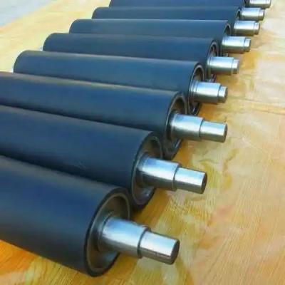 China Biaxially Oriented Plastics Film Line MDO Nip Roller Silicon Rubber Coated Rollers for sale