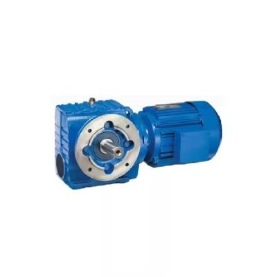 China K107 High Torque Helical Bevel Geared Motor Transmission Gearbox Voor Betonmengmachine Te koop