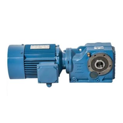 China KAF37 Series Hollow Output Shaft Helical Bevel K Series Gearbox Right Angle Speed Reducer Gearbox for sale