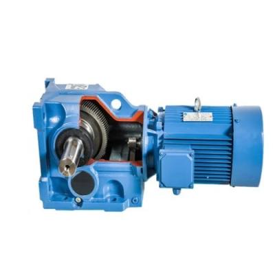 China Hollow Shaft Tooth Surface K Series Gearbox KAF67 Series Carburizing And Quenching Greatly Helical Gearbox for sale